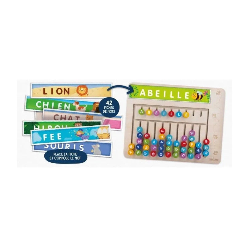 MONTESSORI CREE DES MOTS by Lisciani