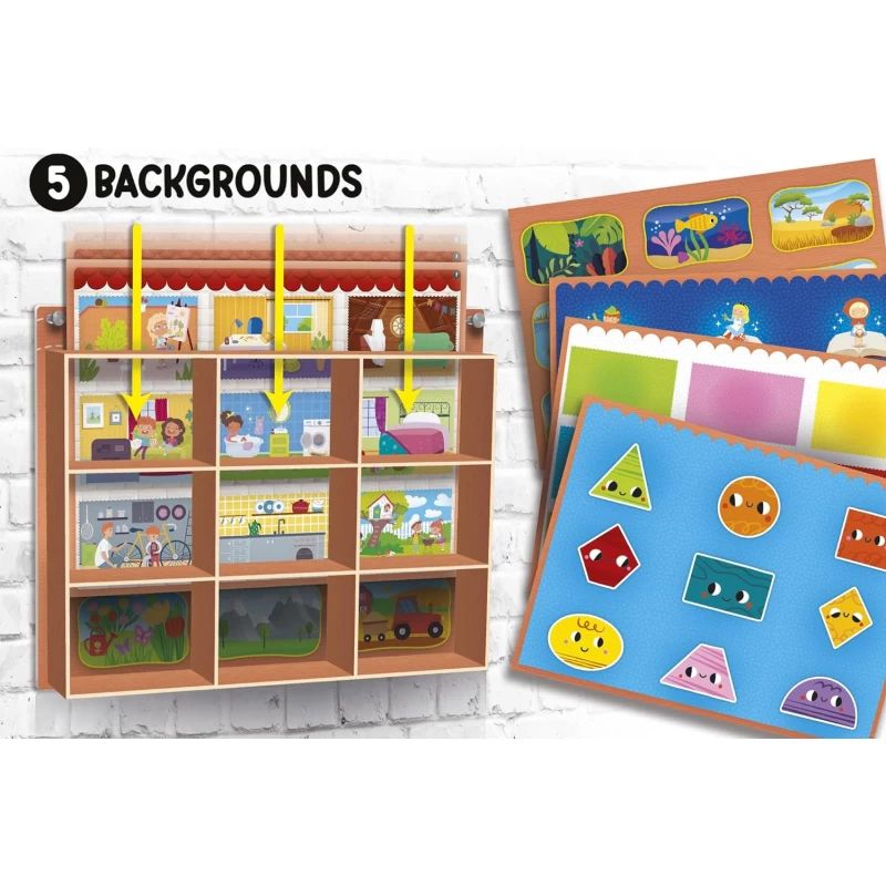MONTESSORI GIANT BOX 100PCS by Lisciani