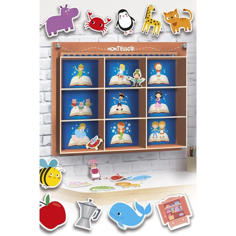 MONTESSORI GIANT BOX 100PCS by Lisciani