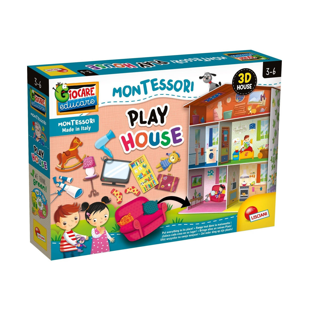 MONTESSORI PLAY HOUSE by Lisciani