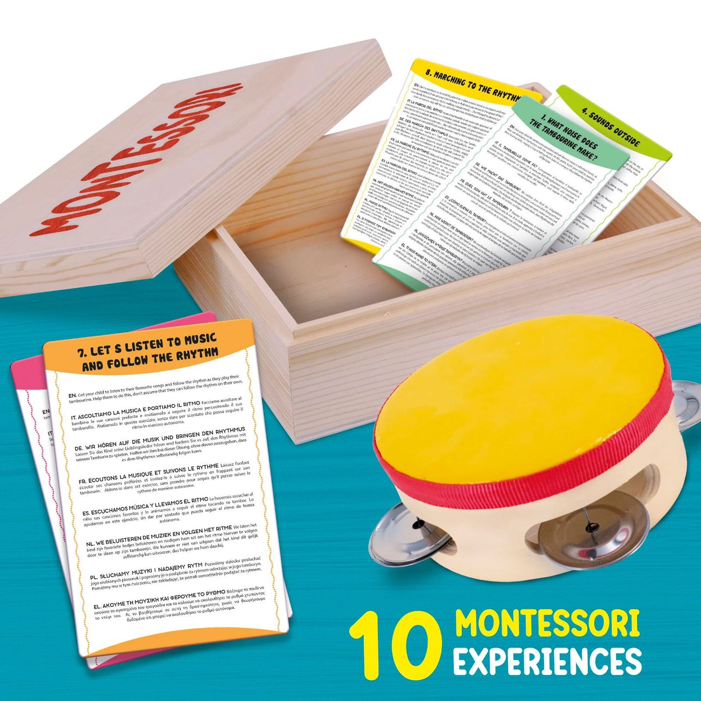 MONTESSORI BOX : HEARING SENSORY LISTENING KIT