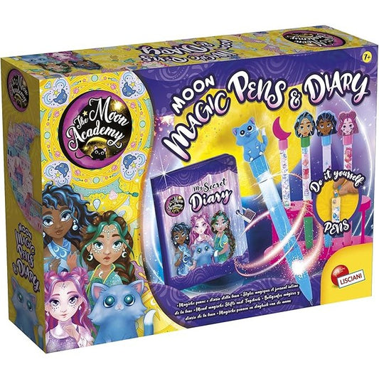 MOON MAGIC PENS & DIARY by Lisciani