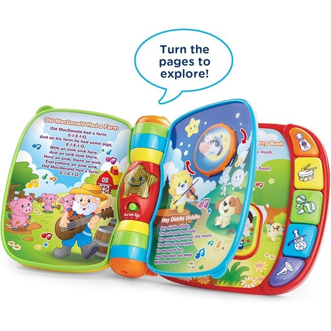 VTech MUSICAL RHYME BOOK by VTech