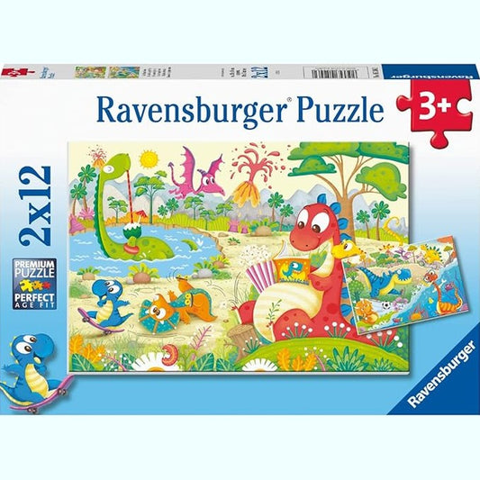 MY DINO FRIENDS 2X12PCS by Ravensburger