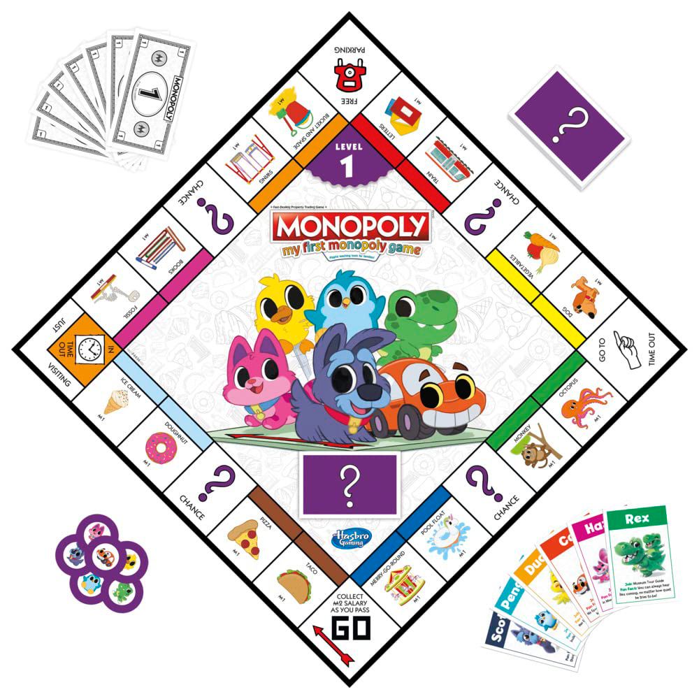 MY FIRST MONOPOLY (ENG/FR) by Hasbro