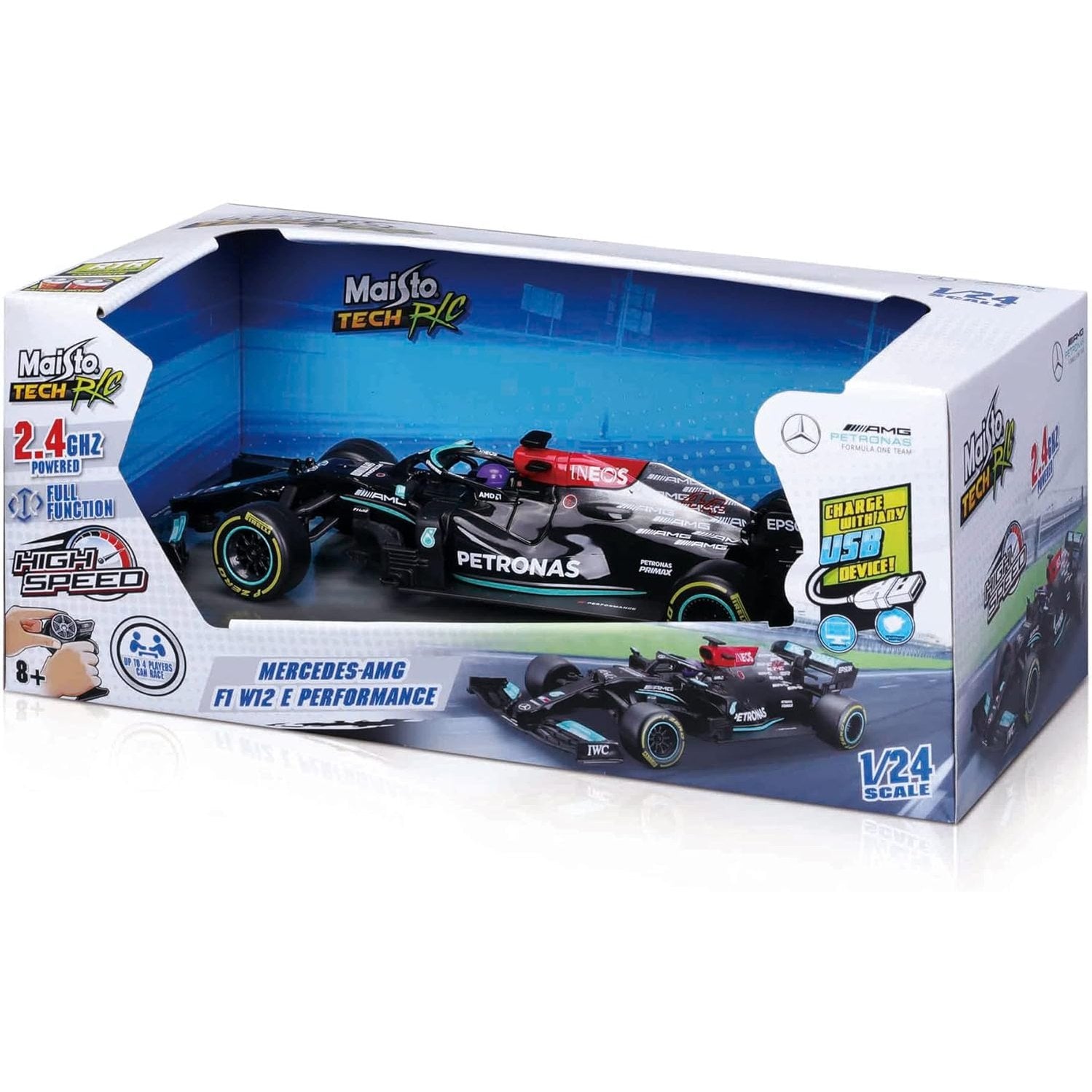 Maisto 1:24 Premium RC F1 Mercedes Season L Hamilton by Maisto