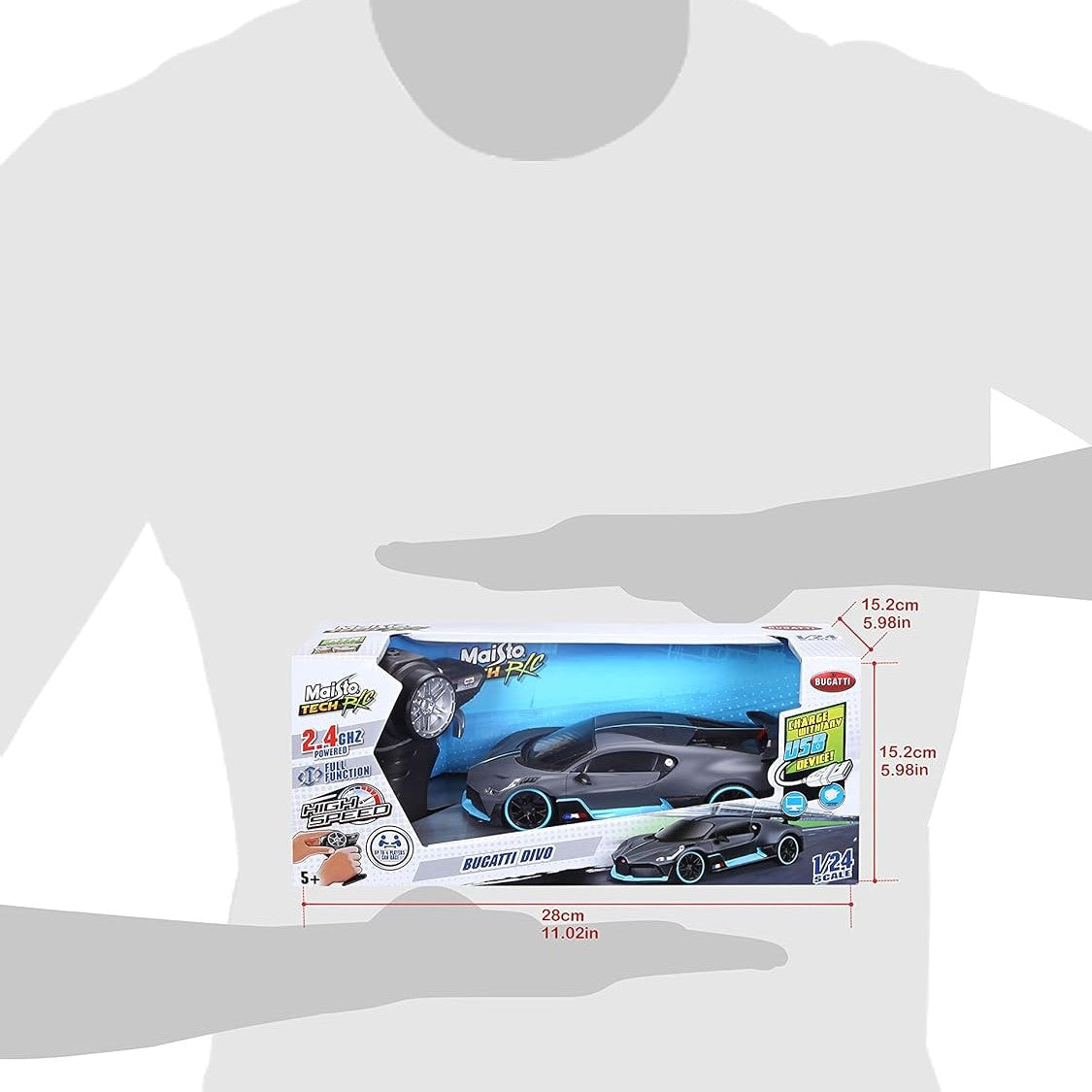 Maisto Tech R/C Bugatti Divo by Maisto