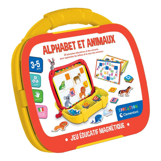 Mallette magnétique - Alphabet et animaux by Clementoni