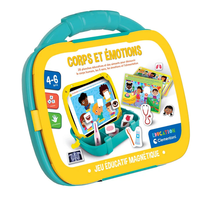 Mallette magnétique - Corps & émotions by Clementoni