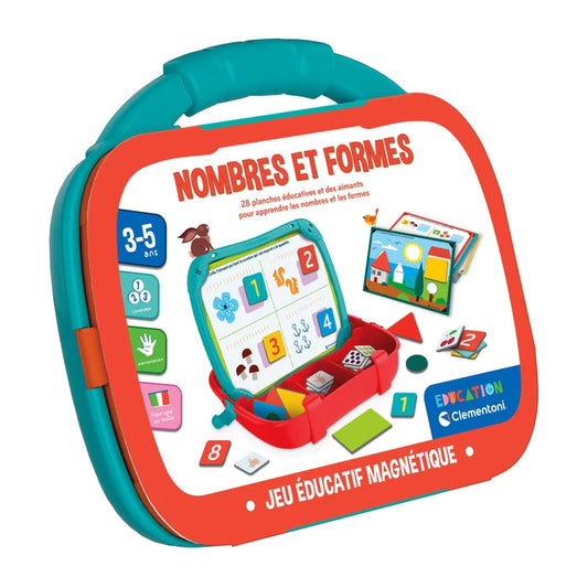Mallette magnétique - Nombres et formes by Clementoni
