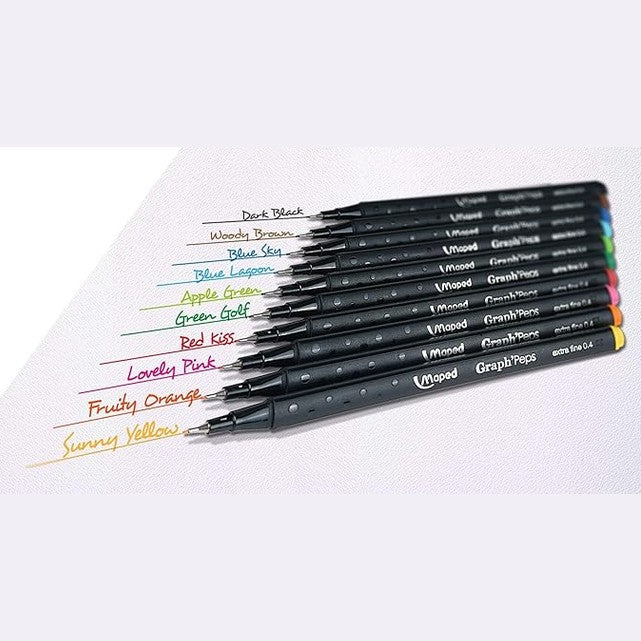 Maped 33 Pieces Colouring Set by Maped Creativ
