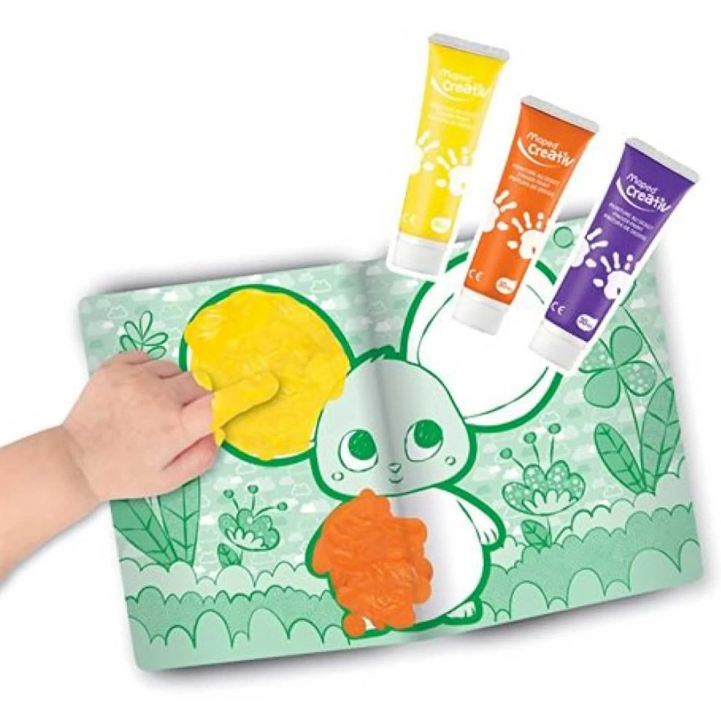 Maped Creativ Early Age - My First Finger Paints Kit by Maped Creativ