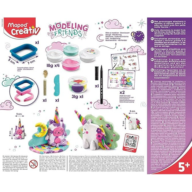 Maped Creativ Magical Modeling Friends Clay Set by Maped Creativ