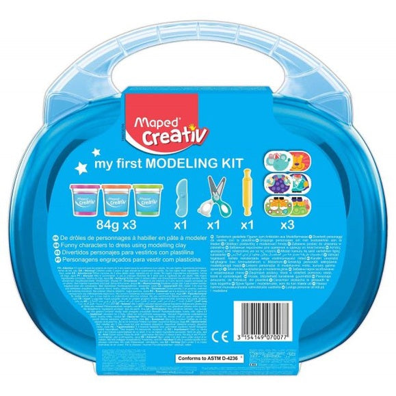 Maped Creativ My First Modeling Dough 9 Piece Kit by Maped Creativ