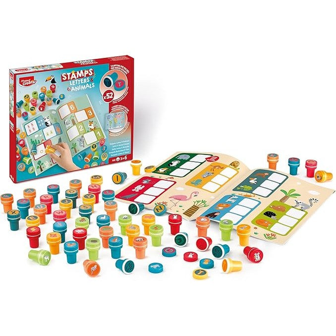 Maped Creative - Stamps - LETTERS & ANIMALS by Maped Creativ