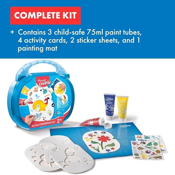 Maped Finger Paint Kit for Kids by Maped Creativ
