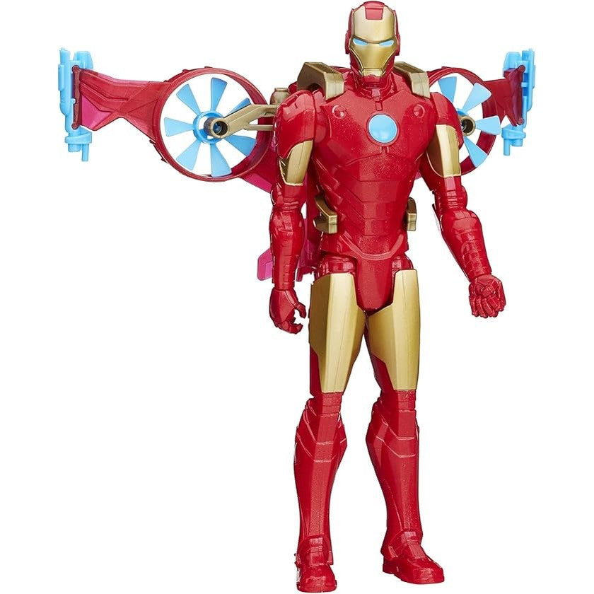 Marvel Titan Hero Series Iron Man With Hover Pack by Hasbro