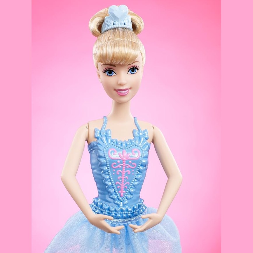 Mattel Disney Princess Ballerina Princess Cinderella Doll by Mattel