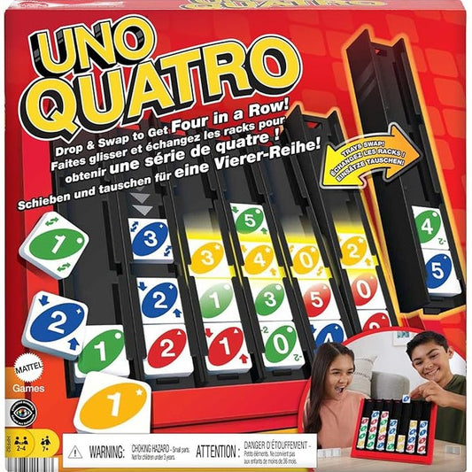 Mattel Games UNO QUATRO by Mattel