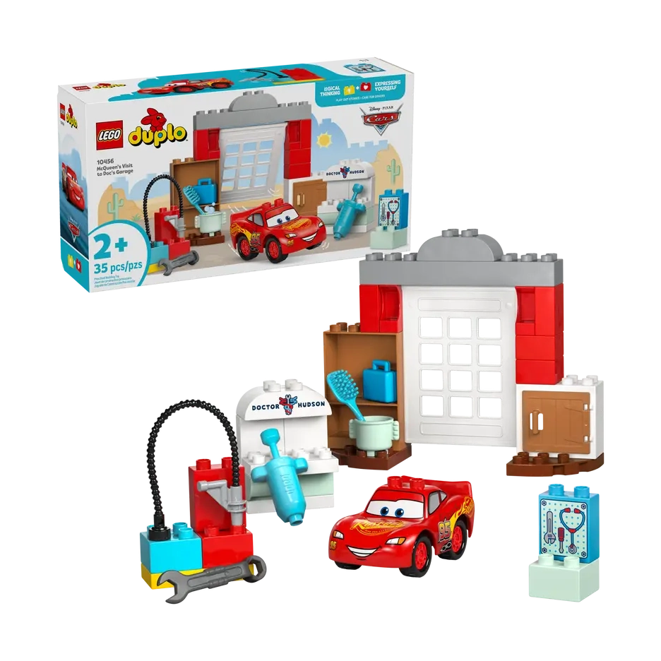LEGO McQueen's Visit to Doc's Garage (10456) by LEGO