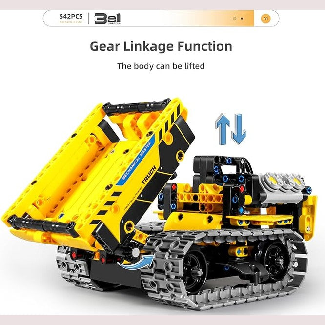 Mechanical Masters 3 in 1 Crawler (8038) by Mechanical Masters