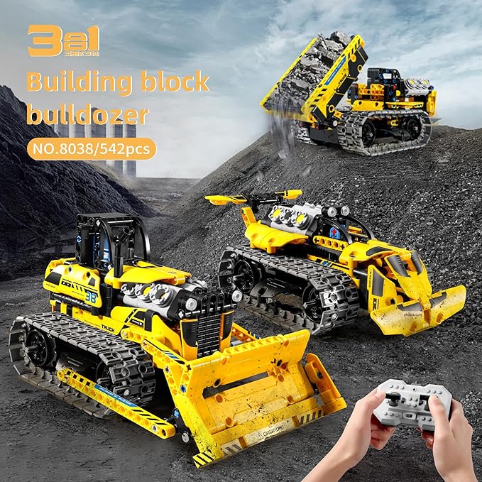 Mechanical Masters 3 in 1 Crawler (8038) by Mechanical Masters
