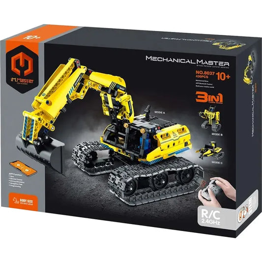 Mechanical Masters 3 in 1 Excavator (8037) by Mechanical Masters