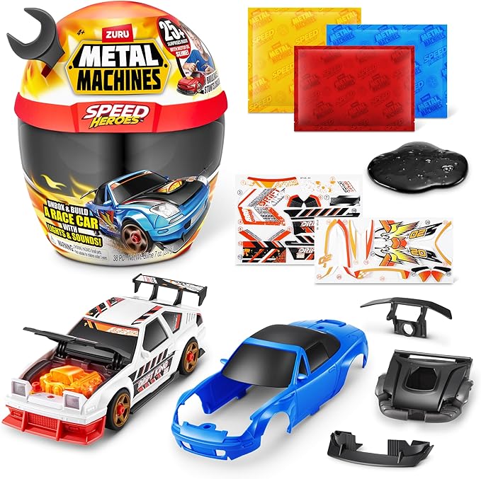 Metal Machines Speed Heroes (Black) by Zuru