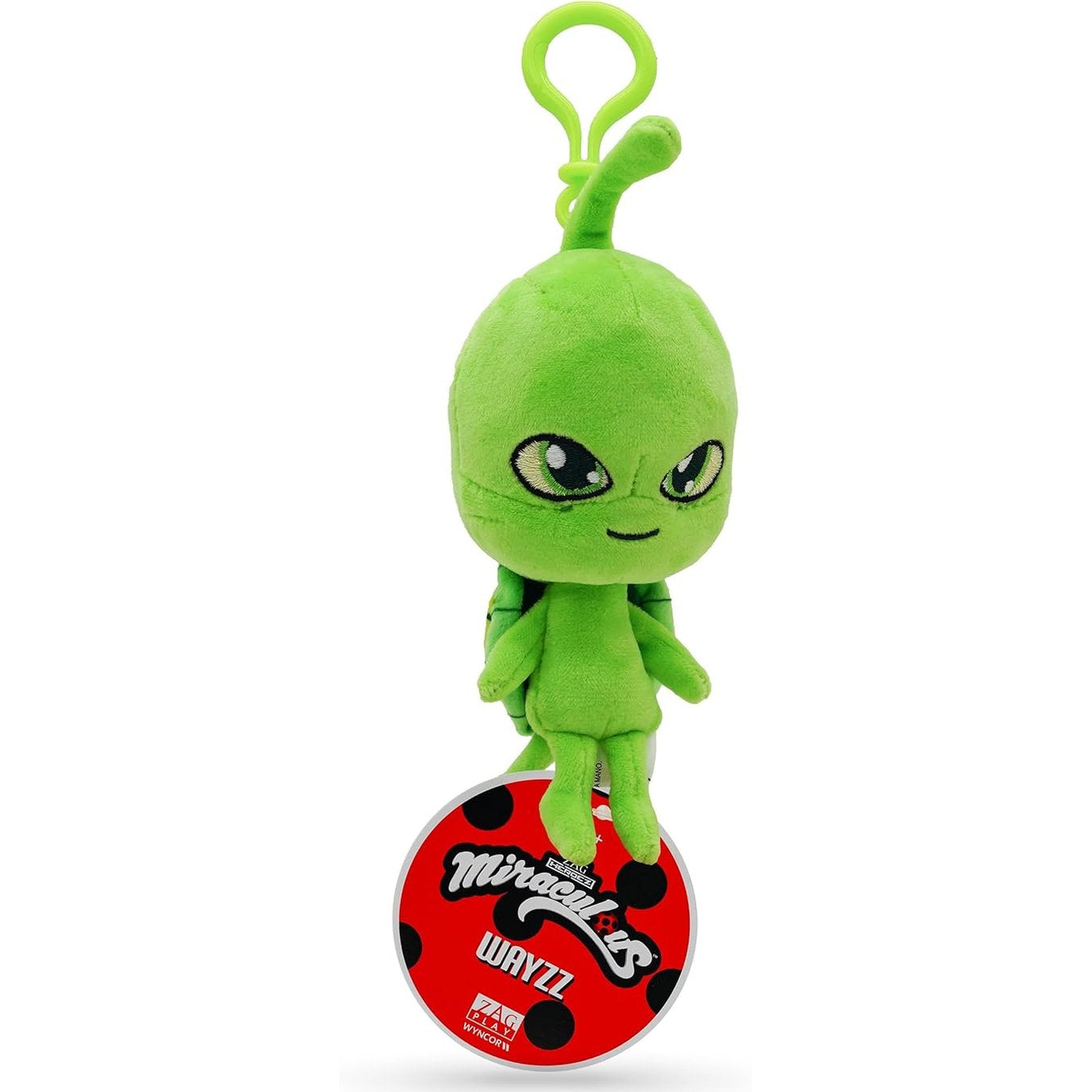 Miraculous Ladybug - Collectable Plush Toy with clip on by Playmates Toys