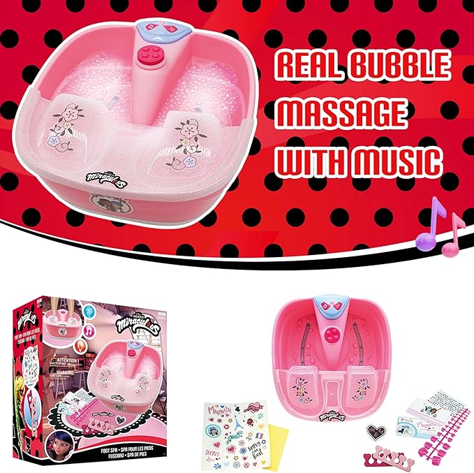 Miraculous Ladybug - MARINETTE FOOT SPA by Playmates Toys
