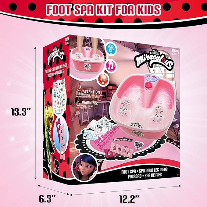 Miraculous Ladybug - MARINETTE FOOT SPA by Playmates Toys