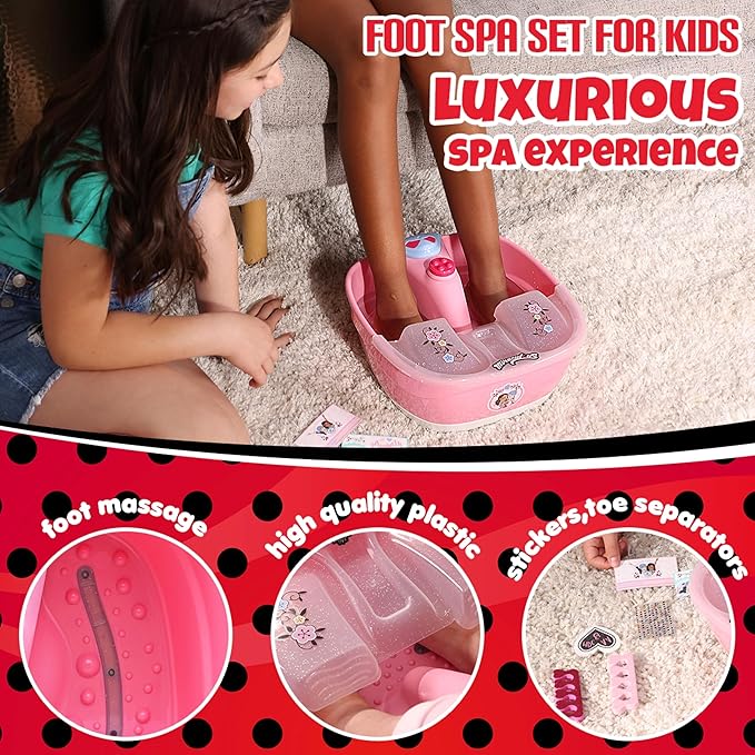 Miraculous Ladybug - MARINETTE FOOT SPA by Playmates Toys