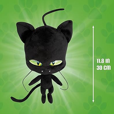Miraculous Ladybug Super Soft Stuffed Toy with Resin Eyes (30CM) by Playmates Toys