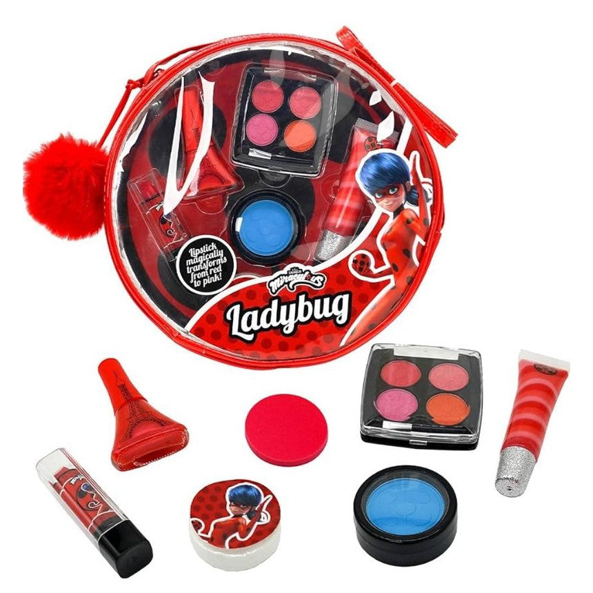 Miraculous Playset Marinettes 10-in-1 Makeup Cosmetic Case by Playmates Toys