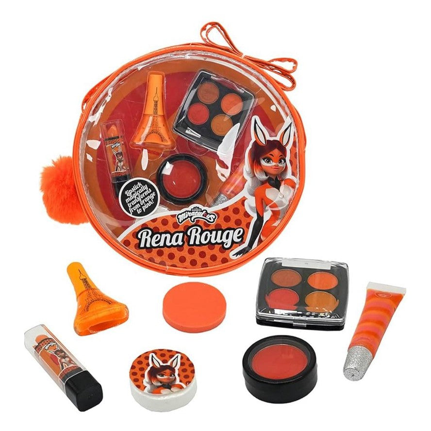 Miraculous Playset Marinettes 10-in-1 Makeup Cosmetic Case by Playmates Toys