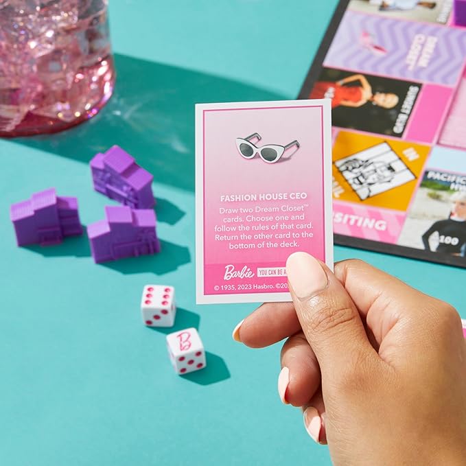 Monopoly: Barbie Edition by Mattel