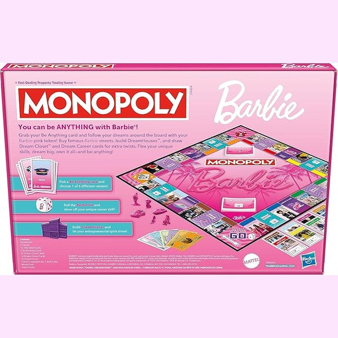 Monopoly: Barbie Edition by Mattel