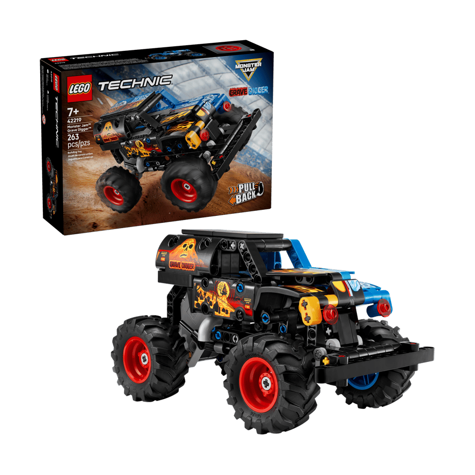 LEGO Monster Jam Grave Digger Fire and Ice (42219) by LEGO