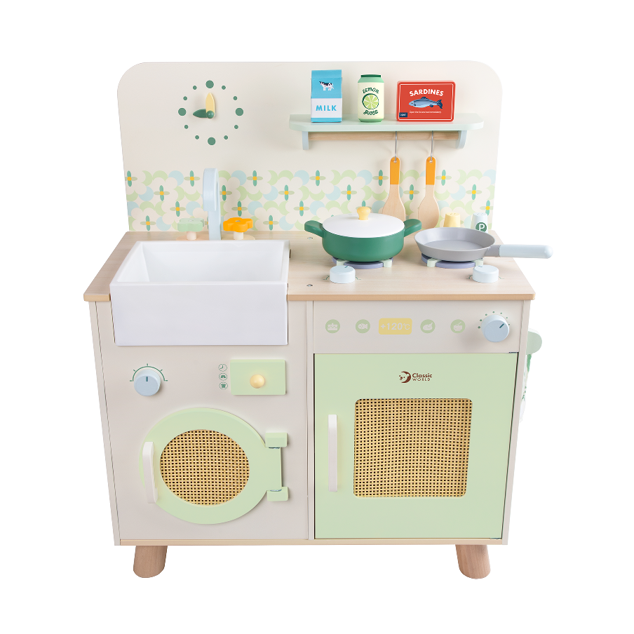 NATURAL WOODEN KITCHEN by Classic World