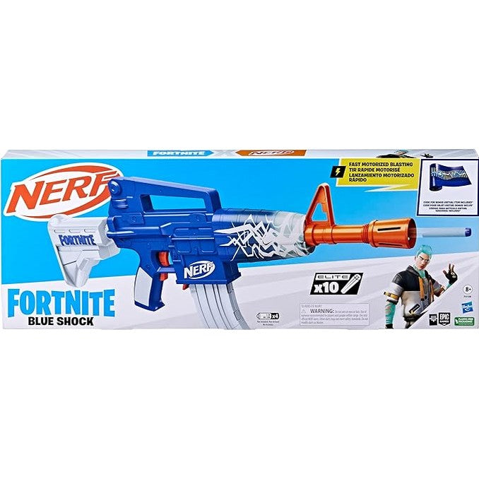 NERF FORTNITE Blue Shock