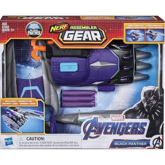 NERF GEAR Avengers Marvel Endgame: Nerf Black Panther Assembler Gear by Hasbro