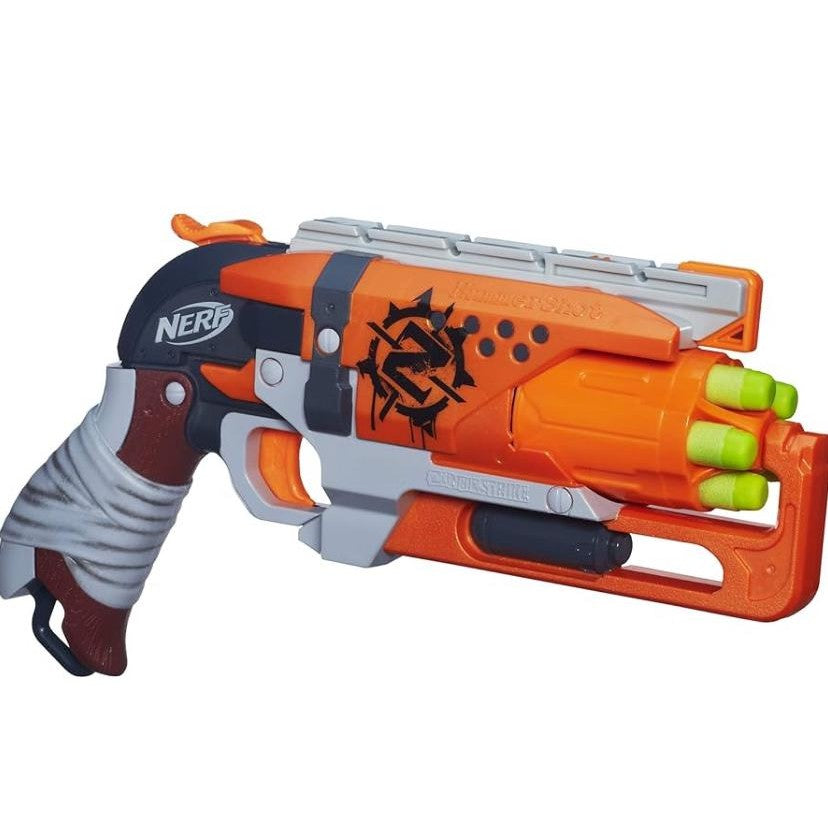 NERF Zombie Strike Hammershot Blaster by Hasbro