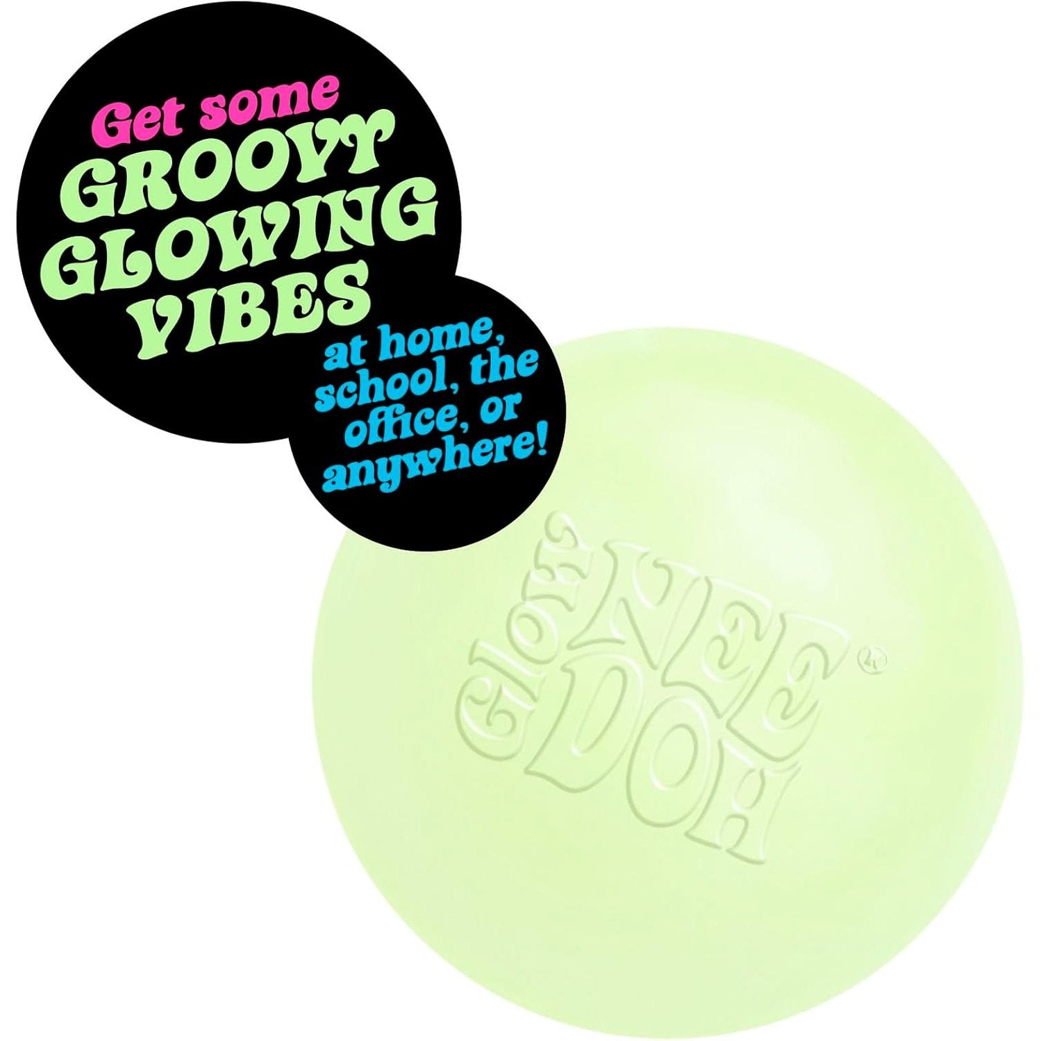 NeeDoh Glow in The Dark by Schylling