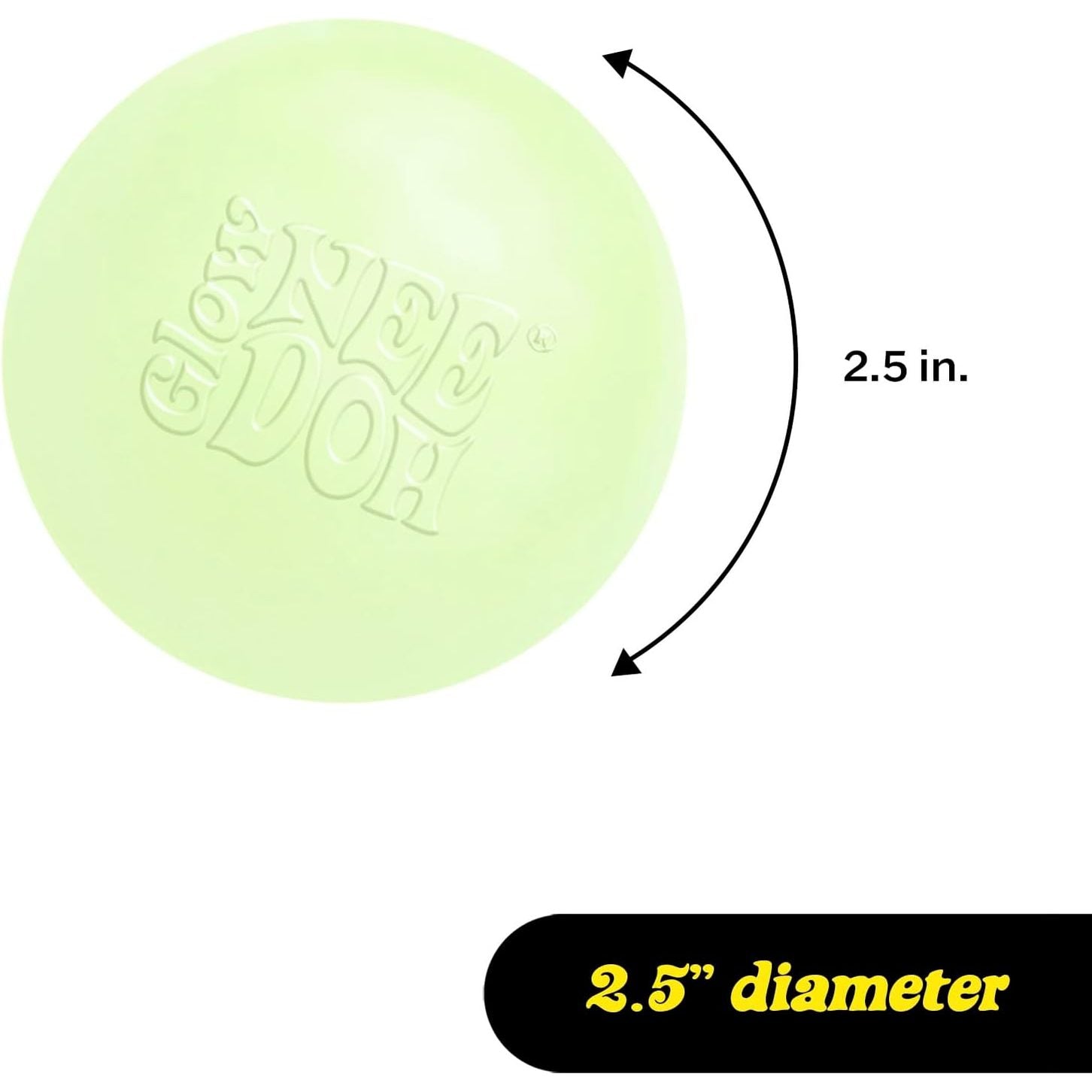 NeeDoh Glow in The Dark by Schylling