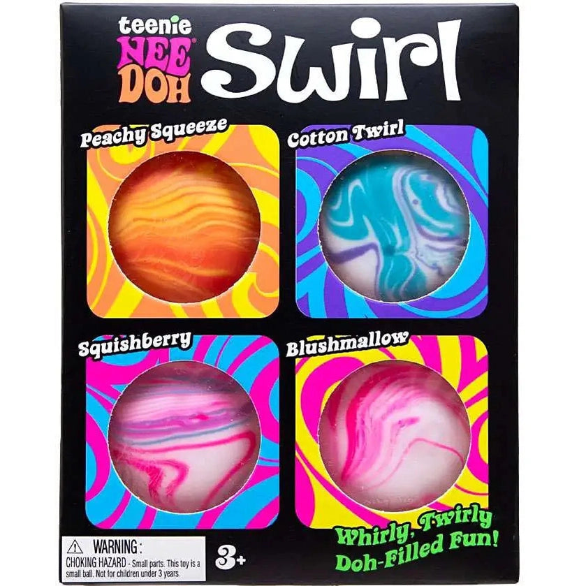 NeeDoh Teenie Swirl 4-Pack by Schylling
