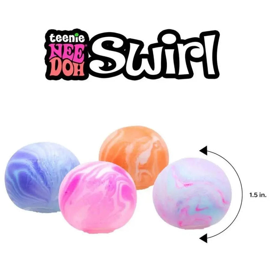 NeeDoh Teenie Swirl 4-Pack by Schylling