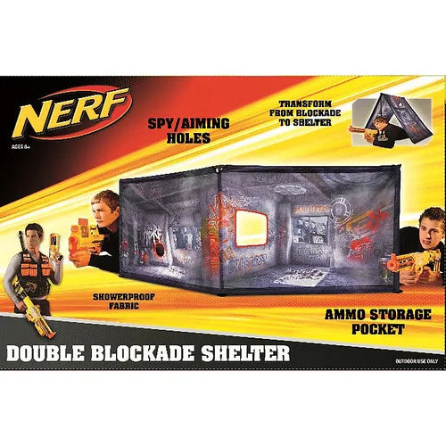 Nerf Double Blockade Shelter by Hasbro