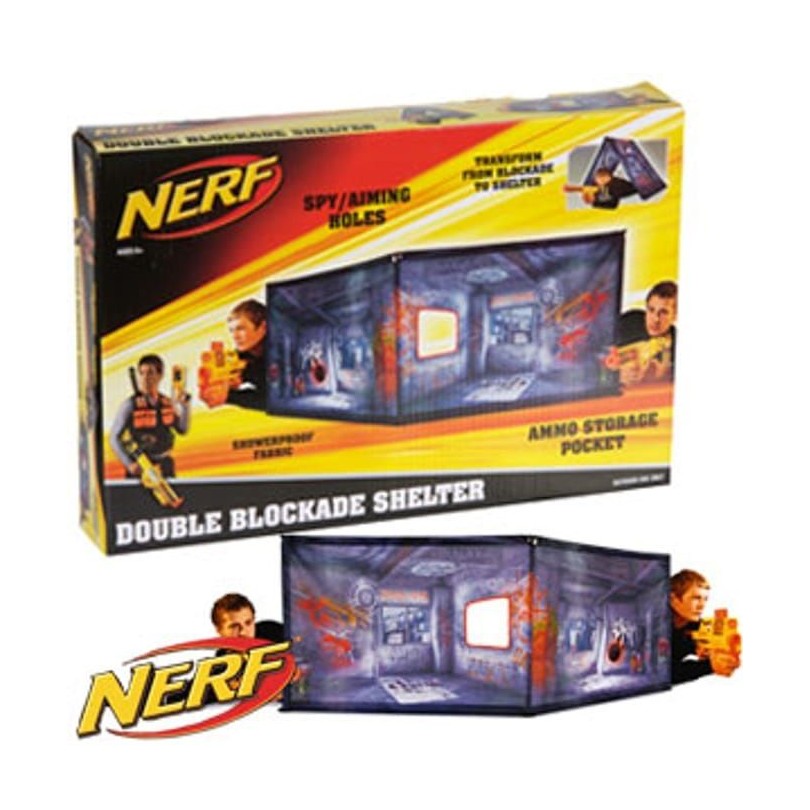 Nerf Double Blockade Shelter by Hasbro
