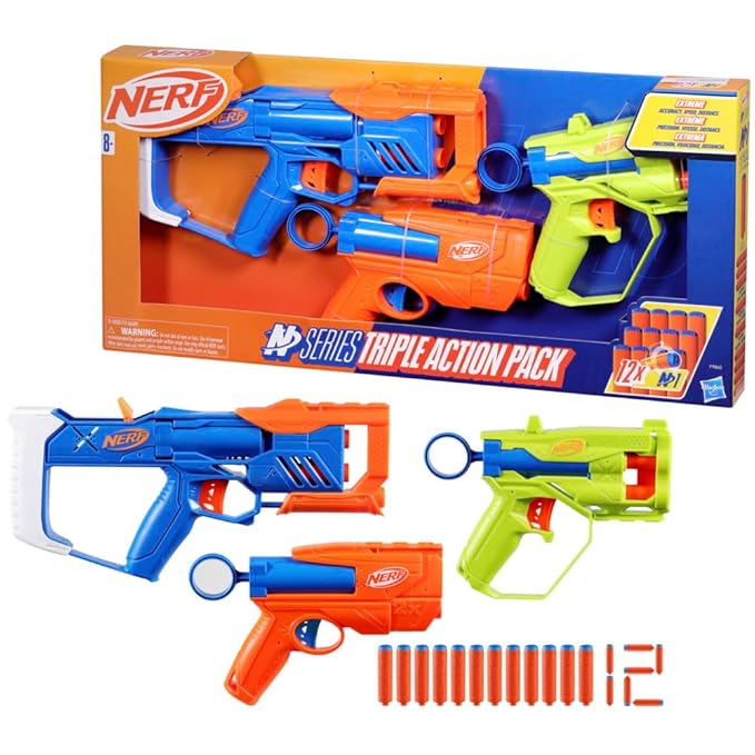 Nerf N Series Triple Action Pack by Hasbro