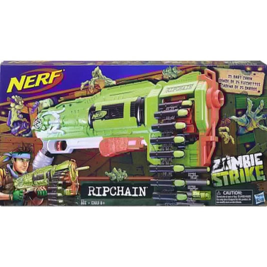 Nerf Zombie Ripchain Combat Blaster by Hasbro